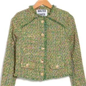 Walter Baker Multicolor Tweed Blazer